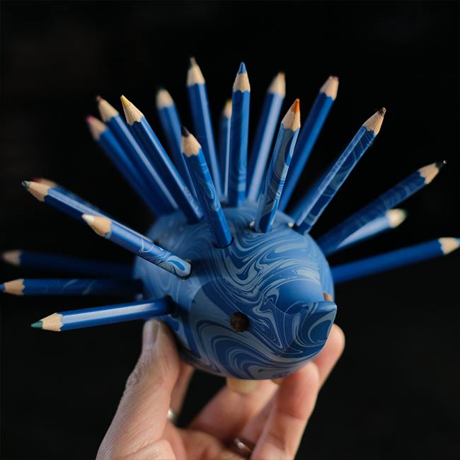 Koh-i-Noor ハリネズミ色鉛筆セット