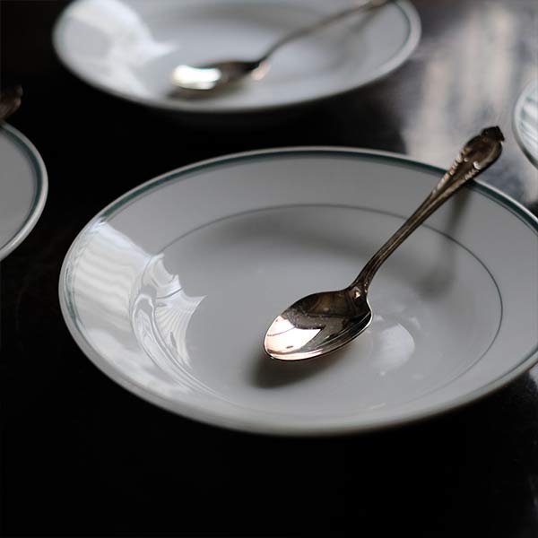 National dish deep plate φ23cm