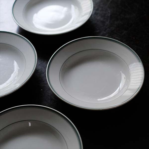 National dish deep plate φ23cm