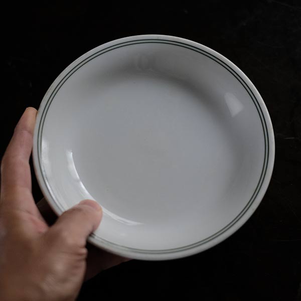 National dish medium plate φ17.5cm