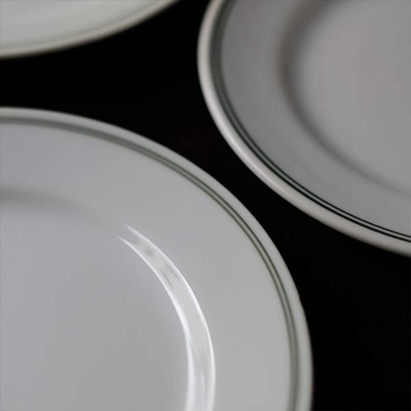 National dish medium plate φ18-19cm