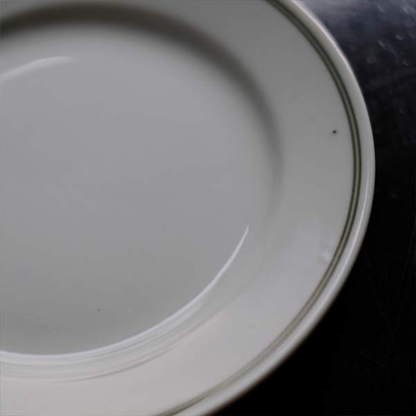 National dish medium plate φ18-19cm