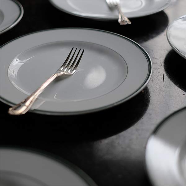 National dish medium plate φ23cm