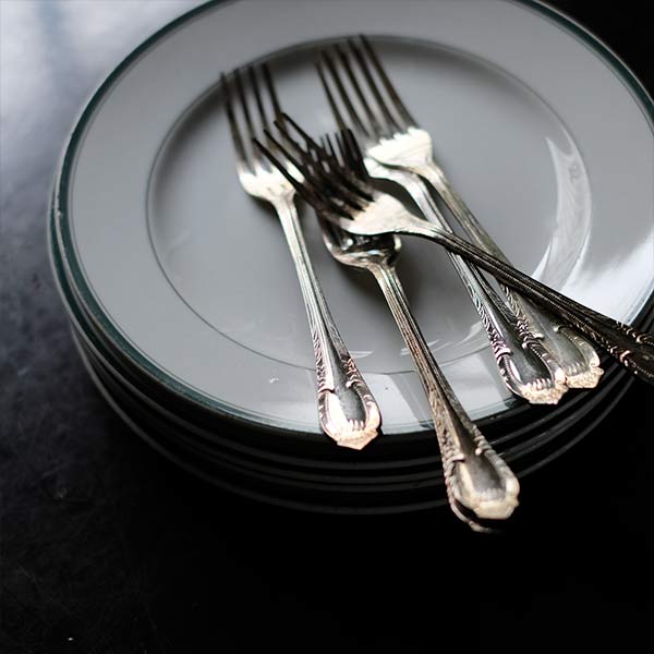 National dish medium plate φ23cm