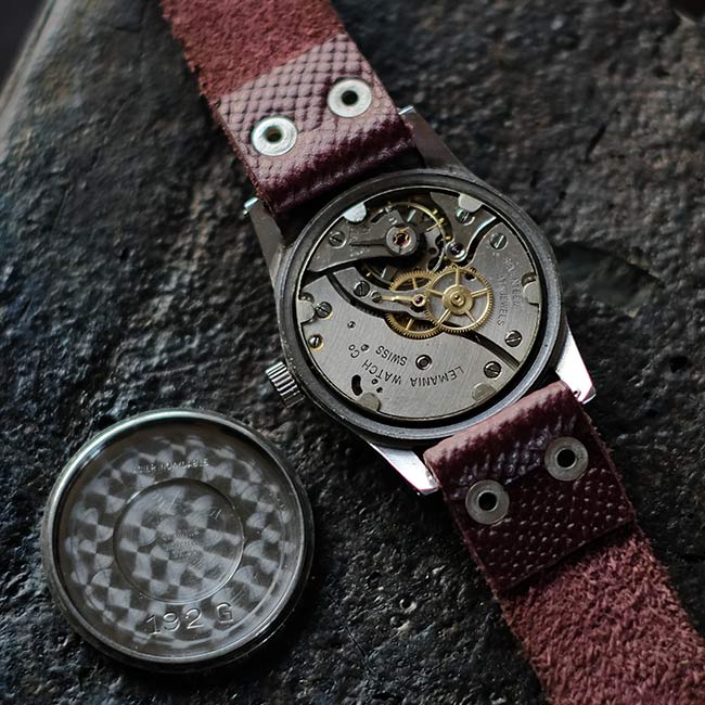 Lemania 192G Manual Winding Watch