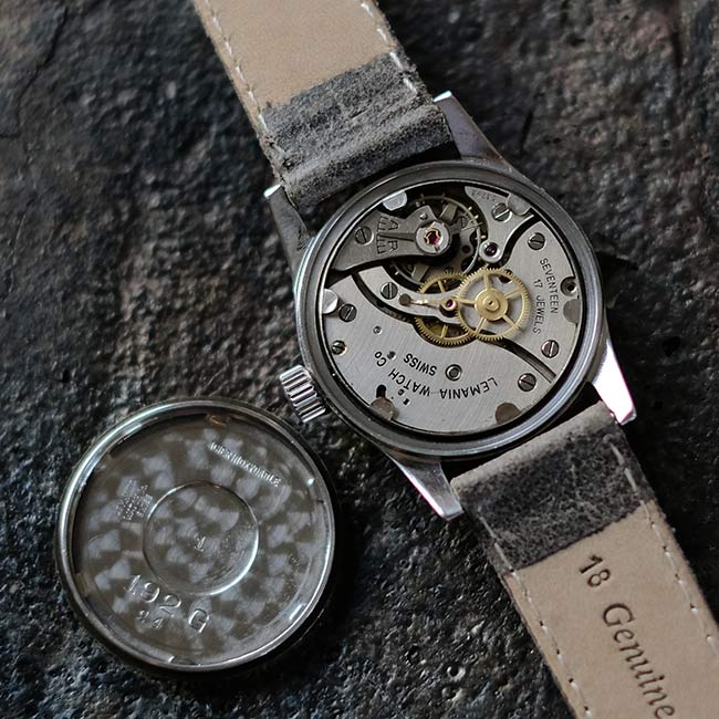 Lemania 192G Manual Winding Watch