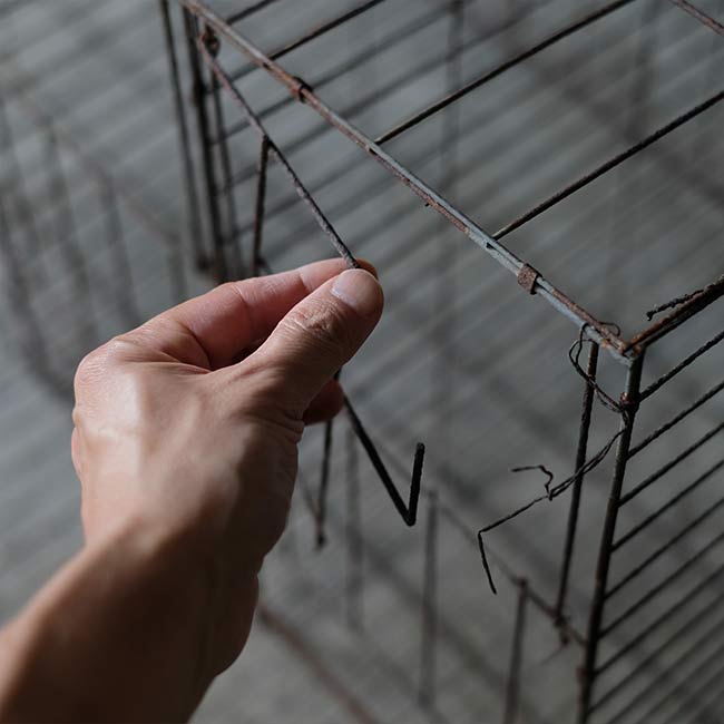 ニワトリのケージ(鶏舎)