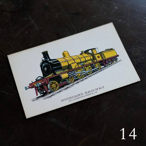 鉄道のポストカード