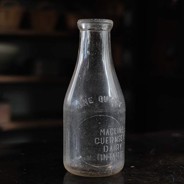 HAZEL ATLAS Milk Bottle