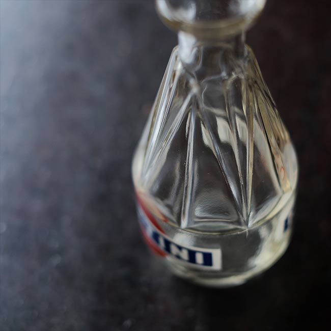 MARTINI glass bottle