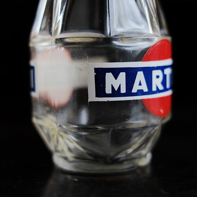 MARTINI glass bottle