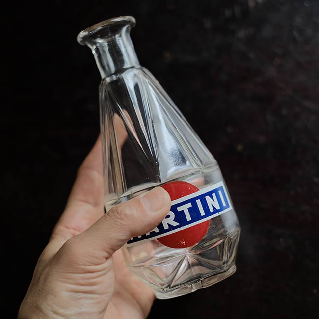 MARTINI glass bottle