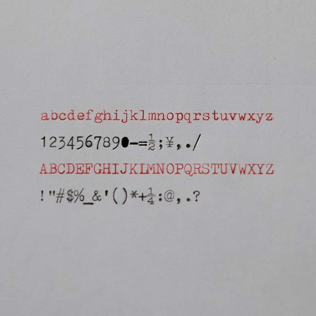 MARUZEN 200 typewriter
