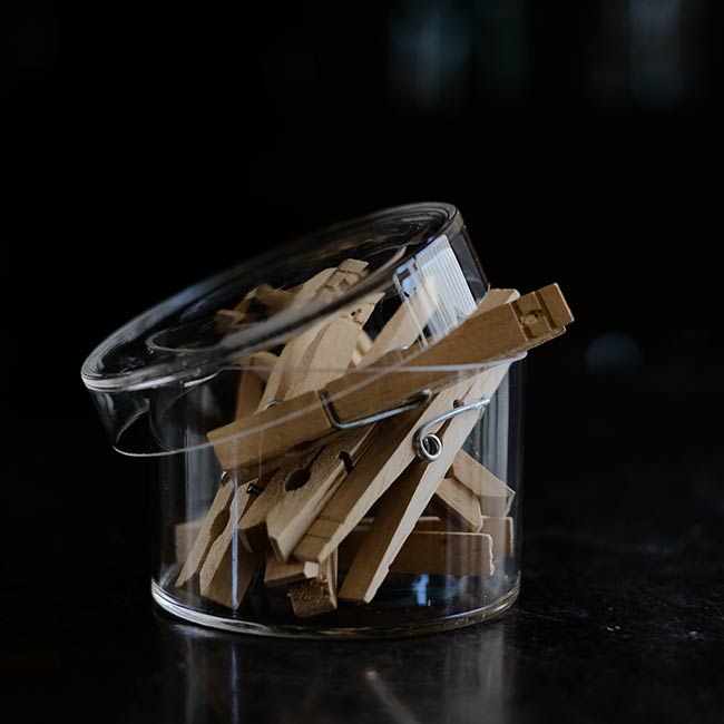 Glass canister