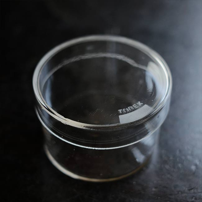 Glass canister
