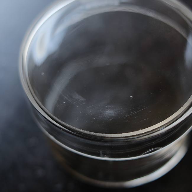 Glass canister