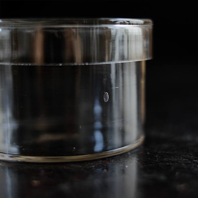 Glass canister