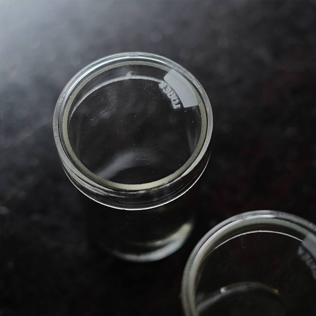 Glass canister