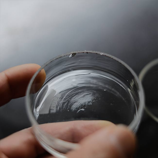 Glass canister