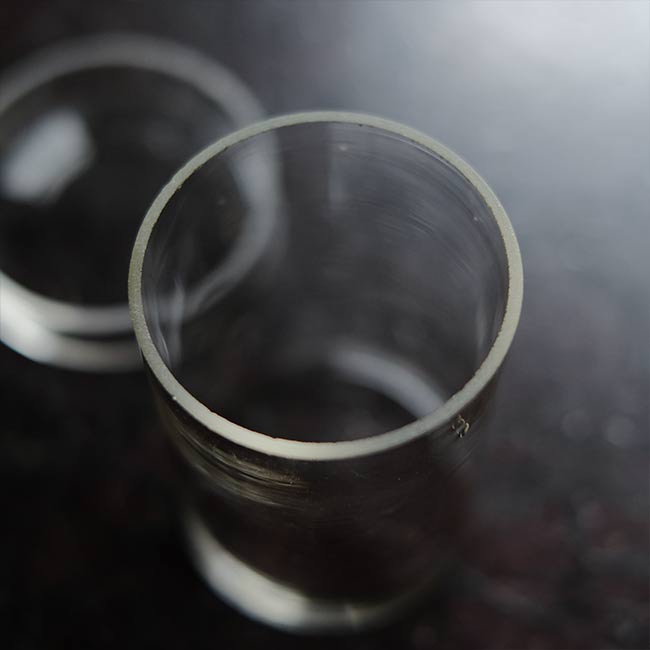 Glass canister