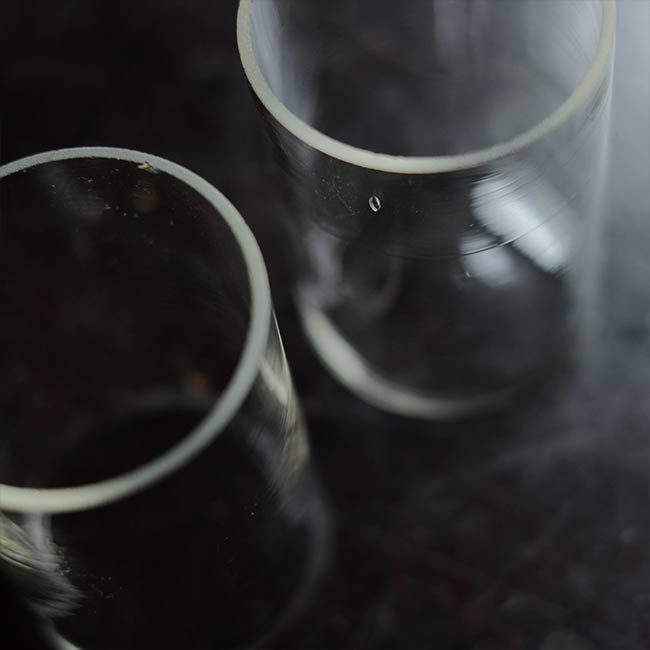Glass canister