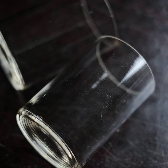 Glass canister