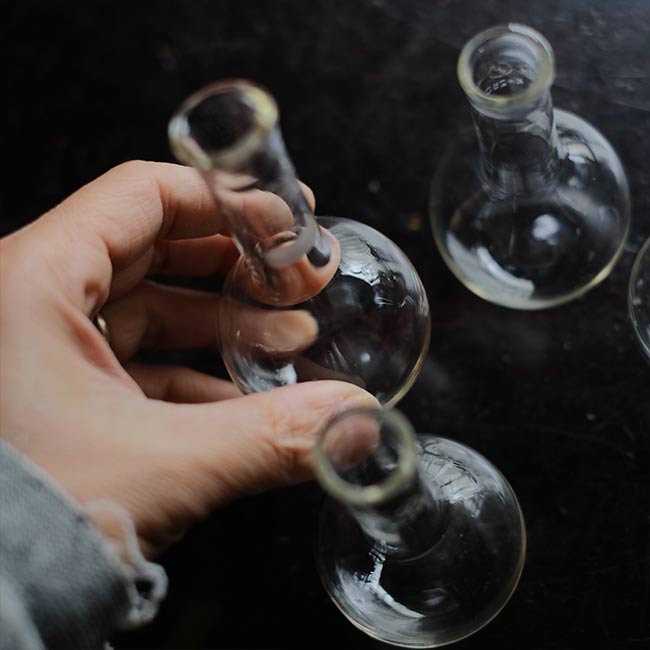 Mini round-bottom flask (sold individually)