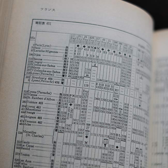 世界旅行時刻表