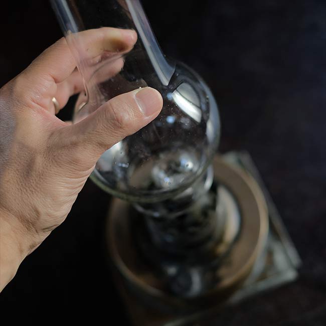 Oil lamp light