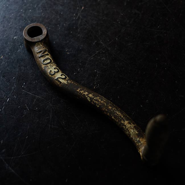 Rusty handle