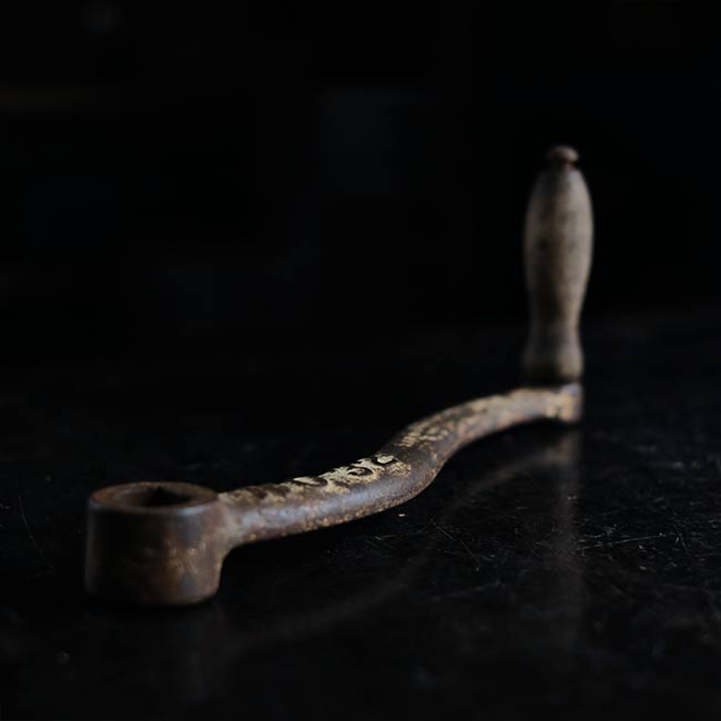 Rusty handle