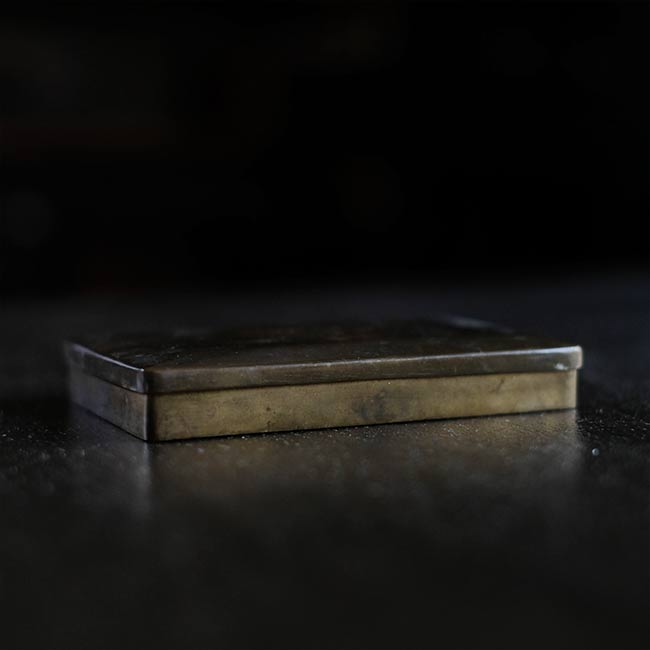 Brass card case