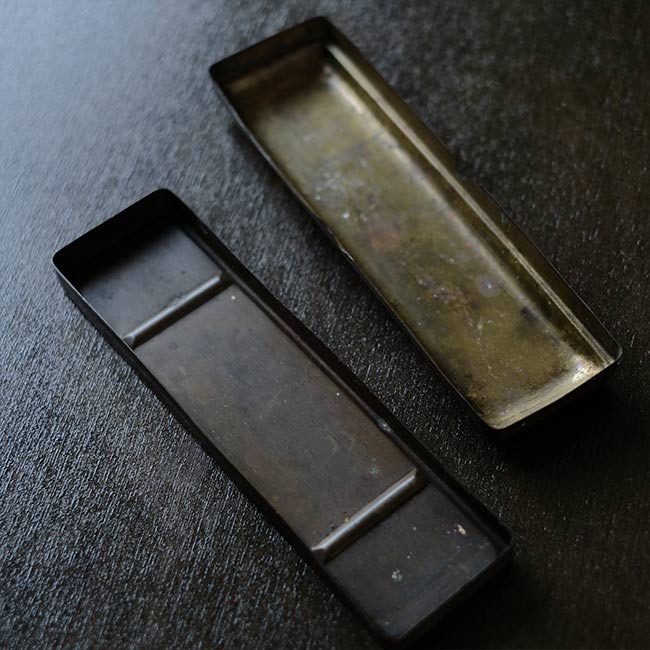 Brass pencil case