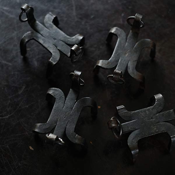 Iron crampons