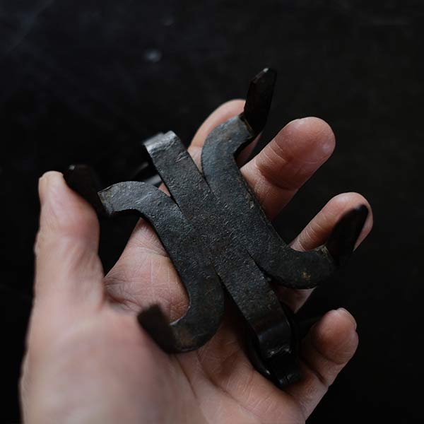 Iron crampons