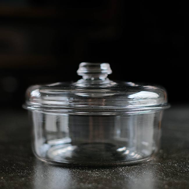Blown glass container