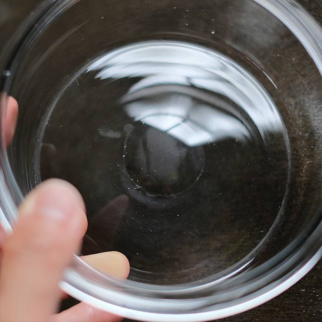 Blown glass container