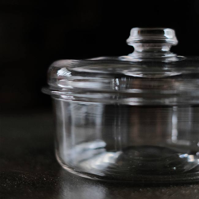 Blown glass container