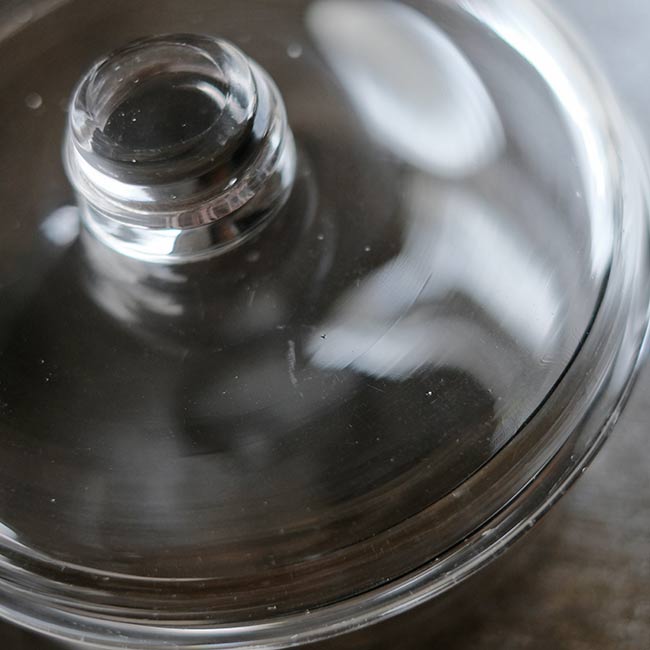 Blown glass container
