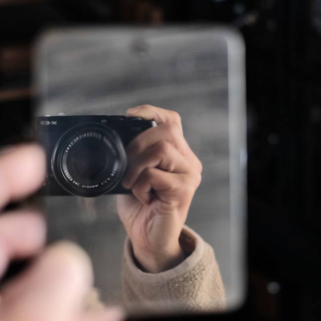 ポケットサイズのシグナルミラー