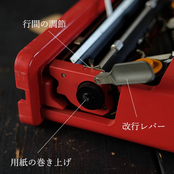 OLIVETTI Valentine typewriter ink ribbon replaced