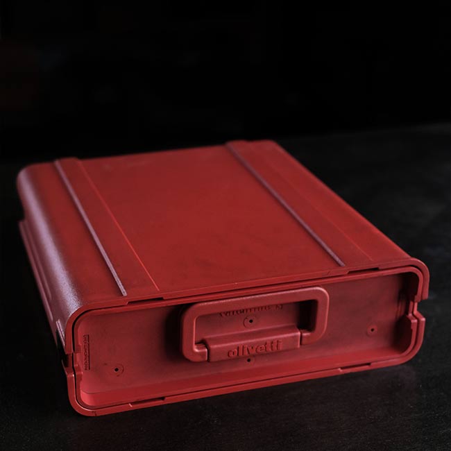 OLIVETTI Valentine S タイプライター インクリボン交換済み 訳あり