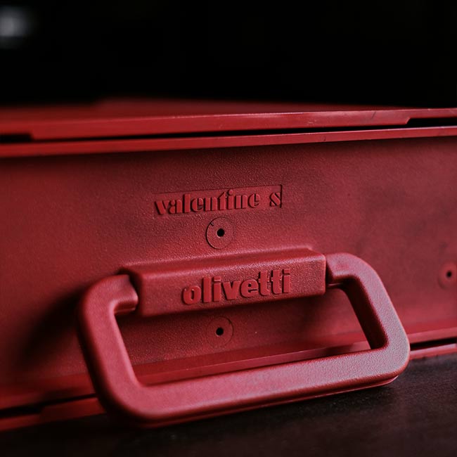 OLIVETTI Valentine S タイプライター インクリボン交換済み 訳あり