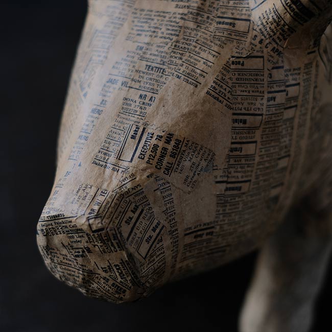 Paper Mache Pig