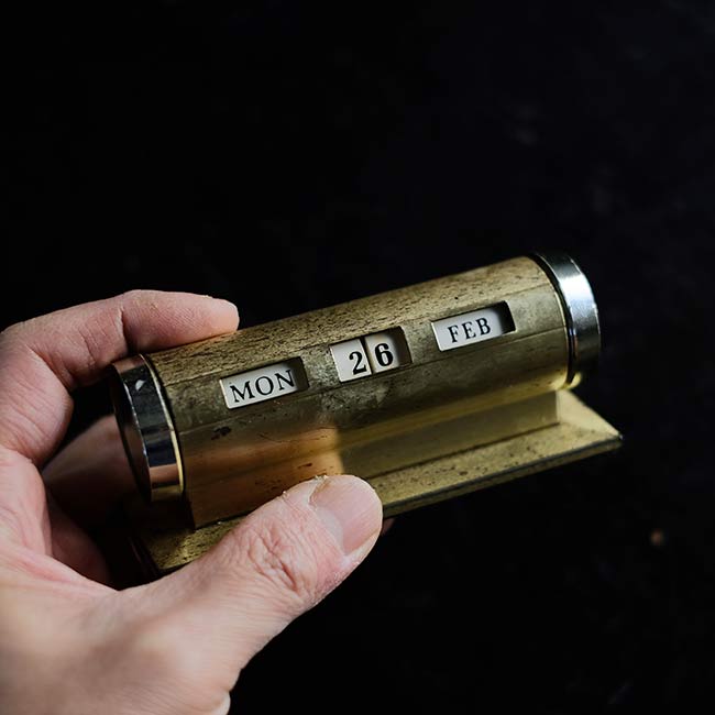 Park Sherman Desk Perpetual Calendar