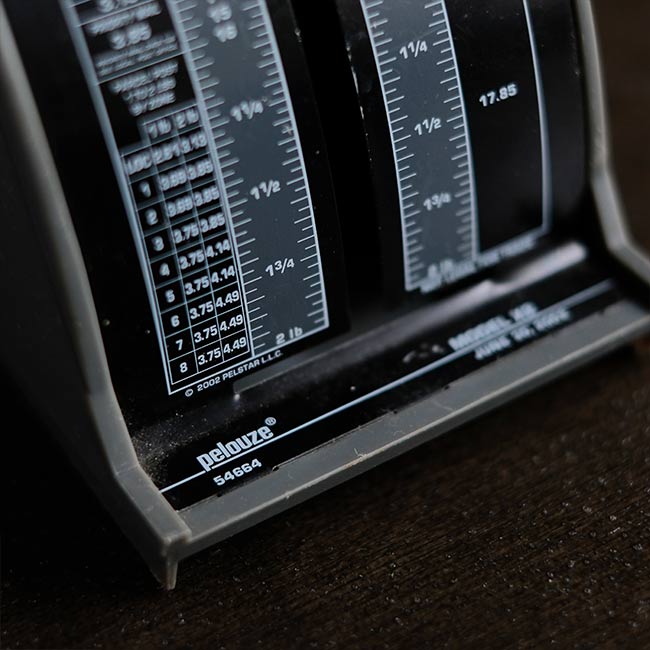 PELOUZE SCALE Co. レタースケール 2LB