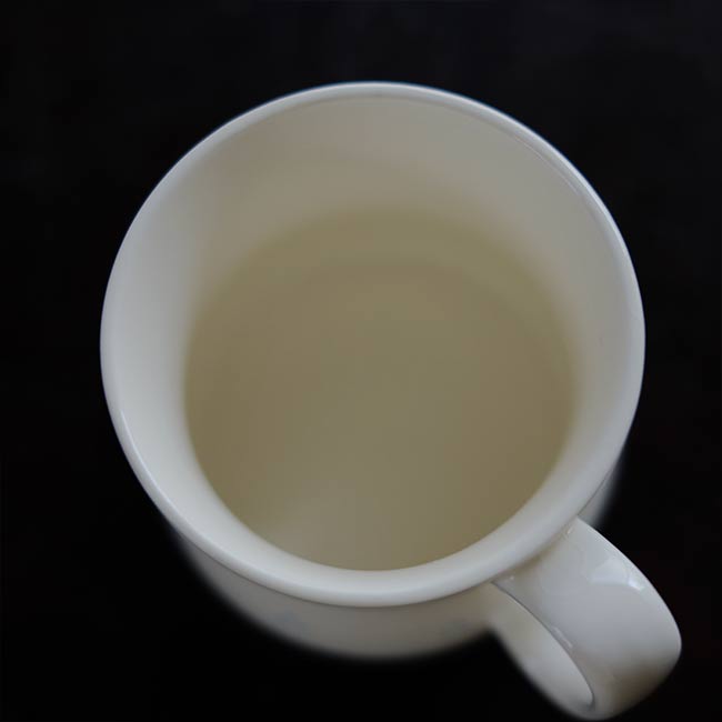 Hard ceramic cup