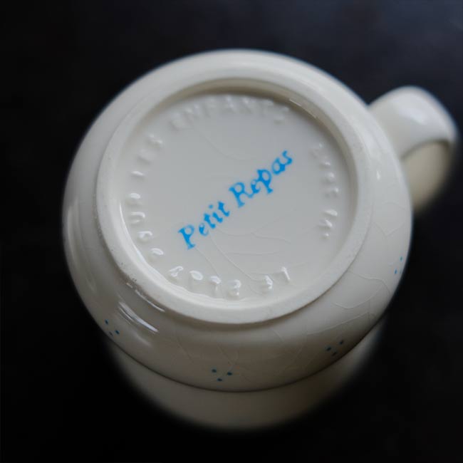 Hard ceramic cup
