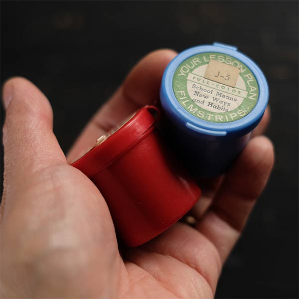 Case containing film