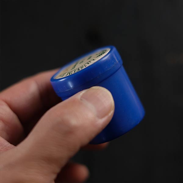 Case containing film